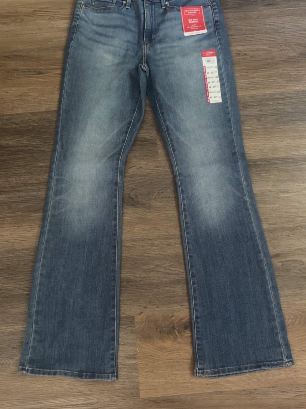 Lee Women's Light Blue Flared Jeans